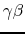$ \gamma\beta$