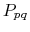 $ P_{pq}$